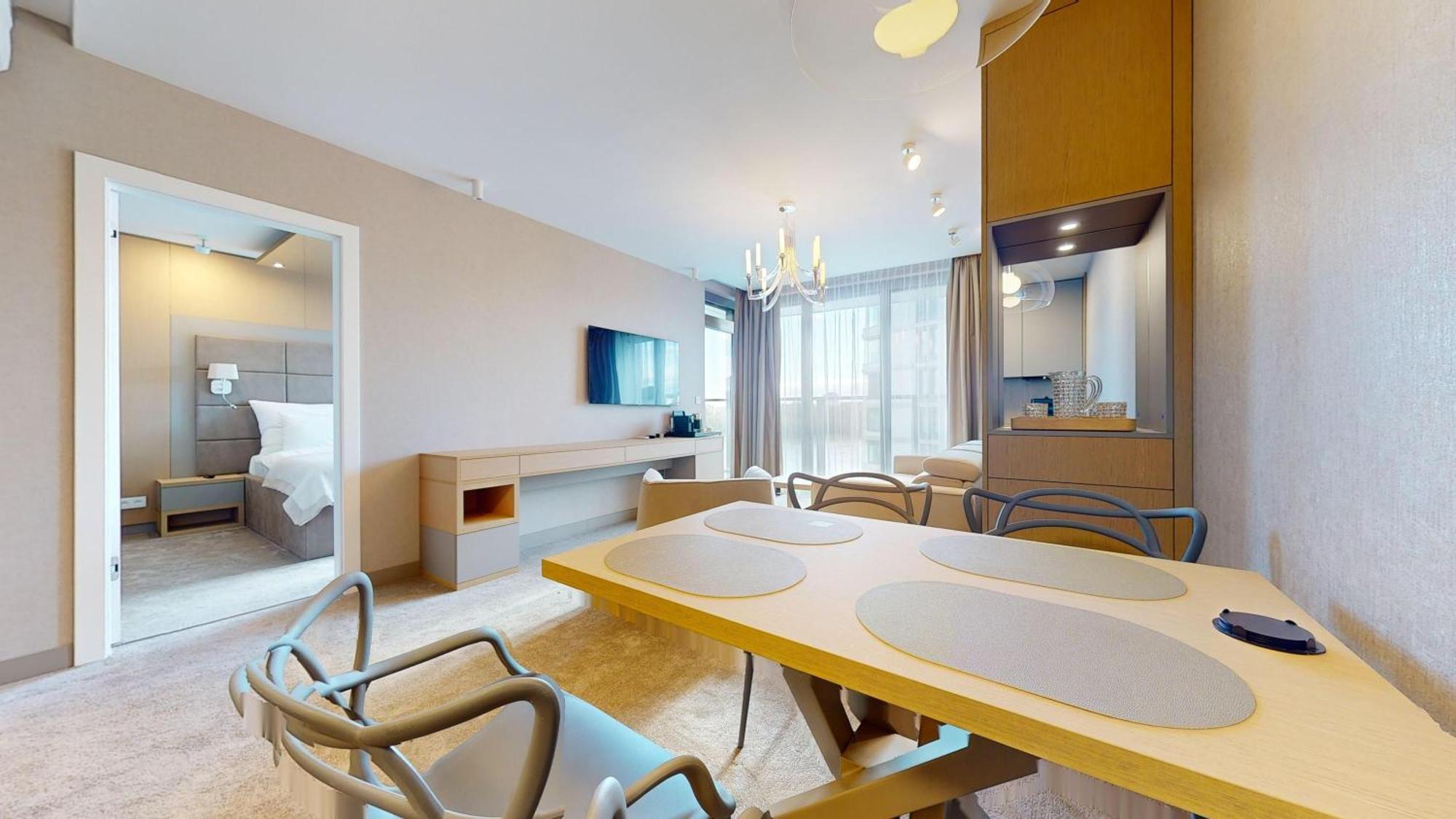 Eurovea Apartments Pressburg Zimmer foto